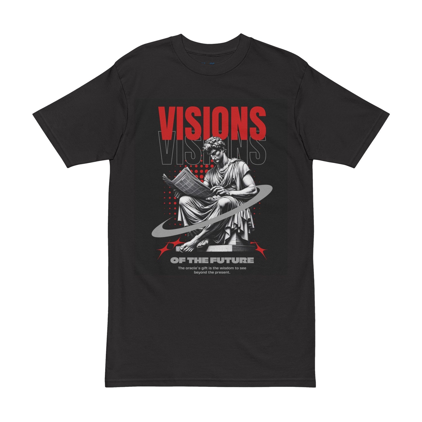 Visionary Heavyweight Tee | Graphic Shirt for Dreamers, Unisex Streetwear, Music Festival Outfit, Gift for Him