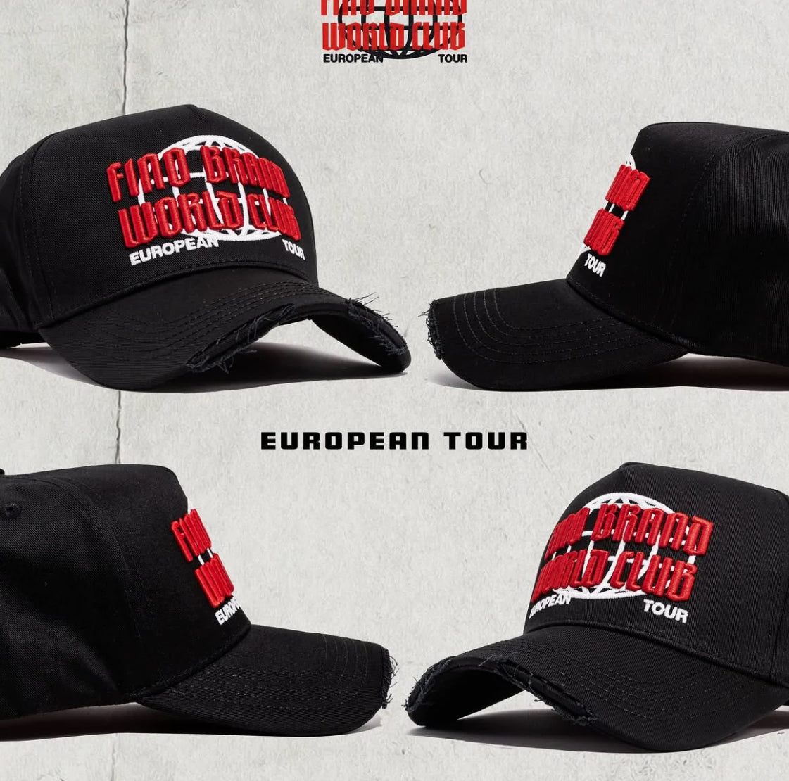 Euro bundle full set 4 hats